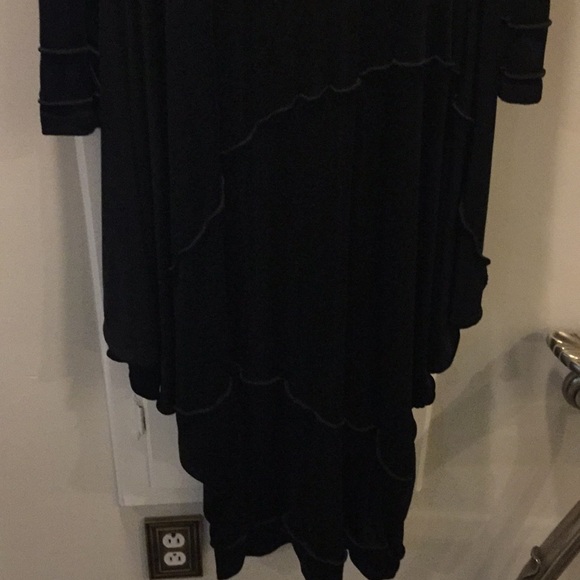 Black long sleeve dress - Picture 4 of 4